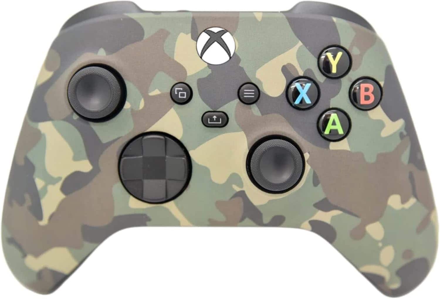 ProControllers - Wireless Xbox Custom Controller – Compatible with Xbox One, Xbox Series X, Xbox Series S & PC - Green Camo - Multi