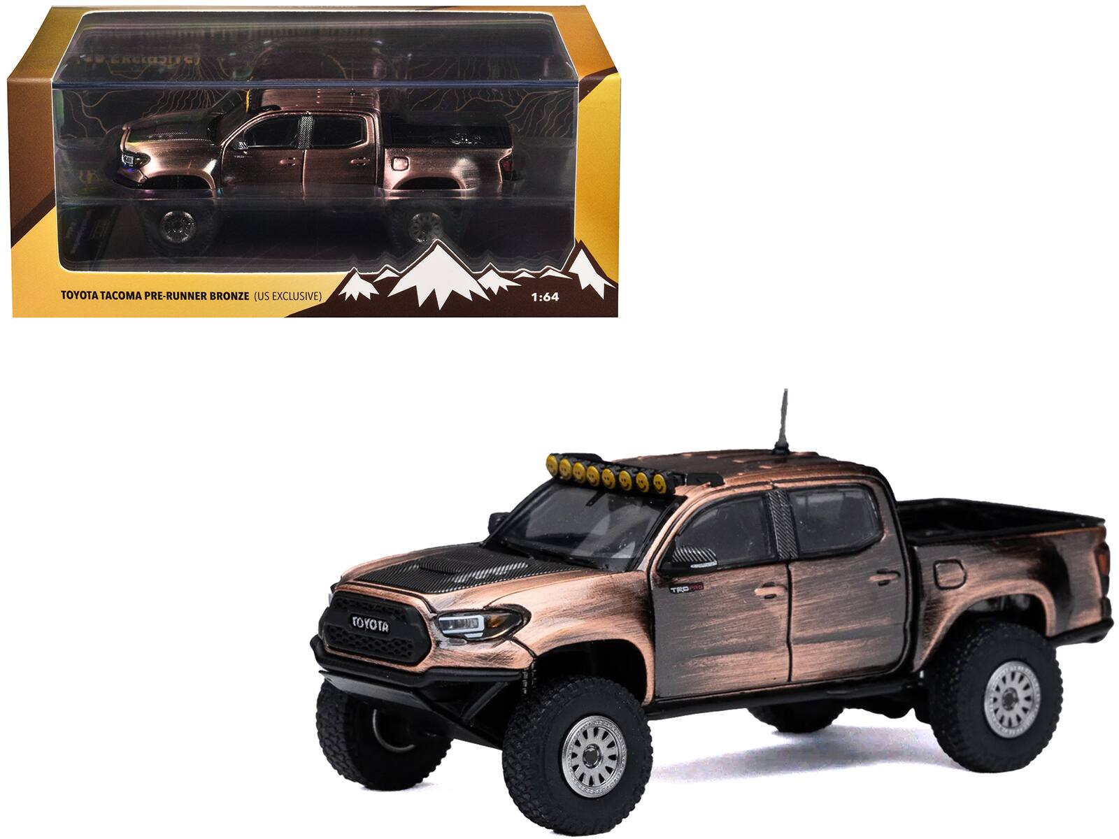 TOYOTA TACOMA PRE-RUNNER BRONZE (US EXCLUSIVE)
1:64
