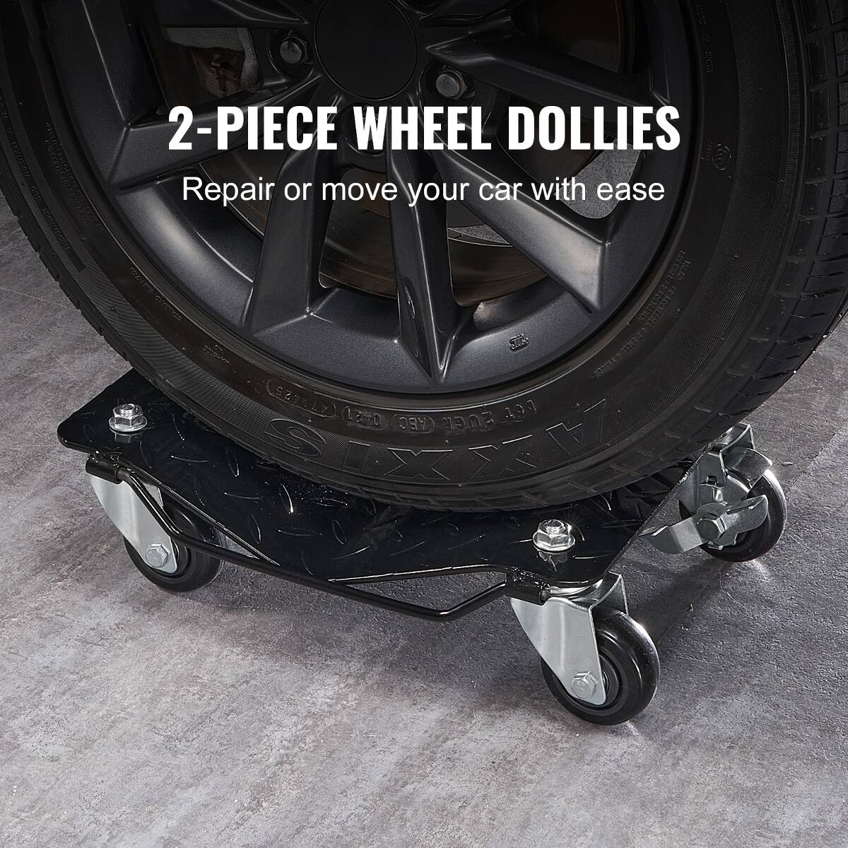 2-PIECE WHEEL DOLLIES  
Repair or move your car with ease