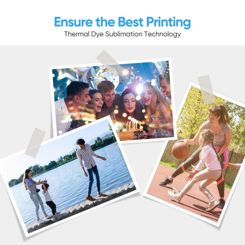 Ensure the Best Printing  
Thermal Dye Sublimation Technology
