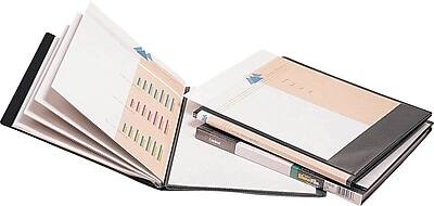 Front. Cardinal - Cardinal ShowFile Display Books, 24 Pages/Book, Black - Black.