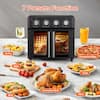 7 Presets Function
- Air Fry
- Bake
- Convection Broil
- Broil
- Convection Bake
- Toast
- Warm