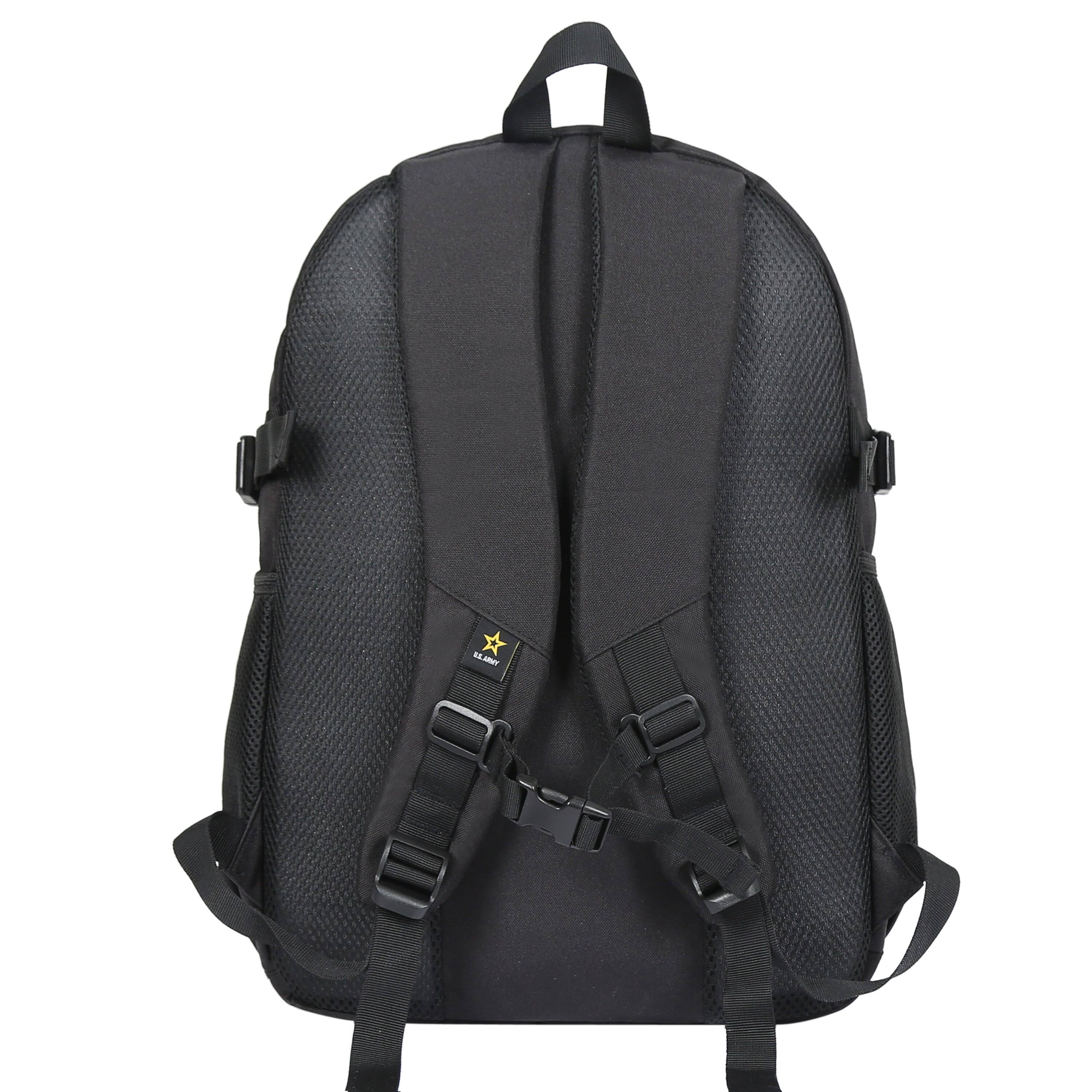 Angle. US Army - YANKEE Tactical Laptop Backpack - BLACK.