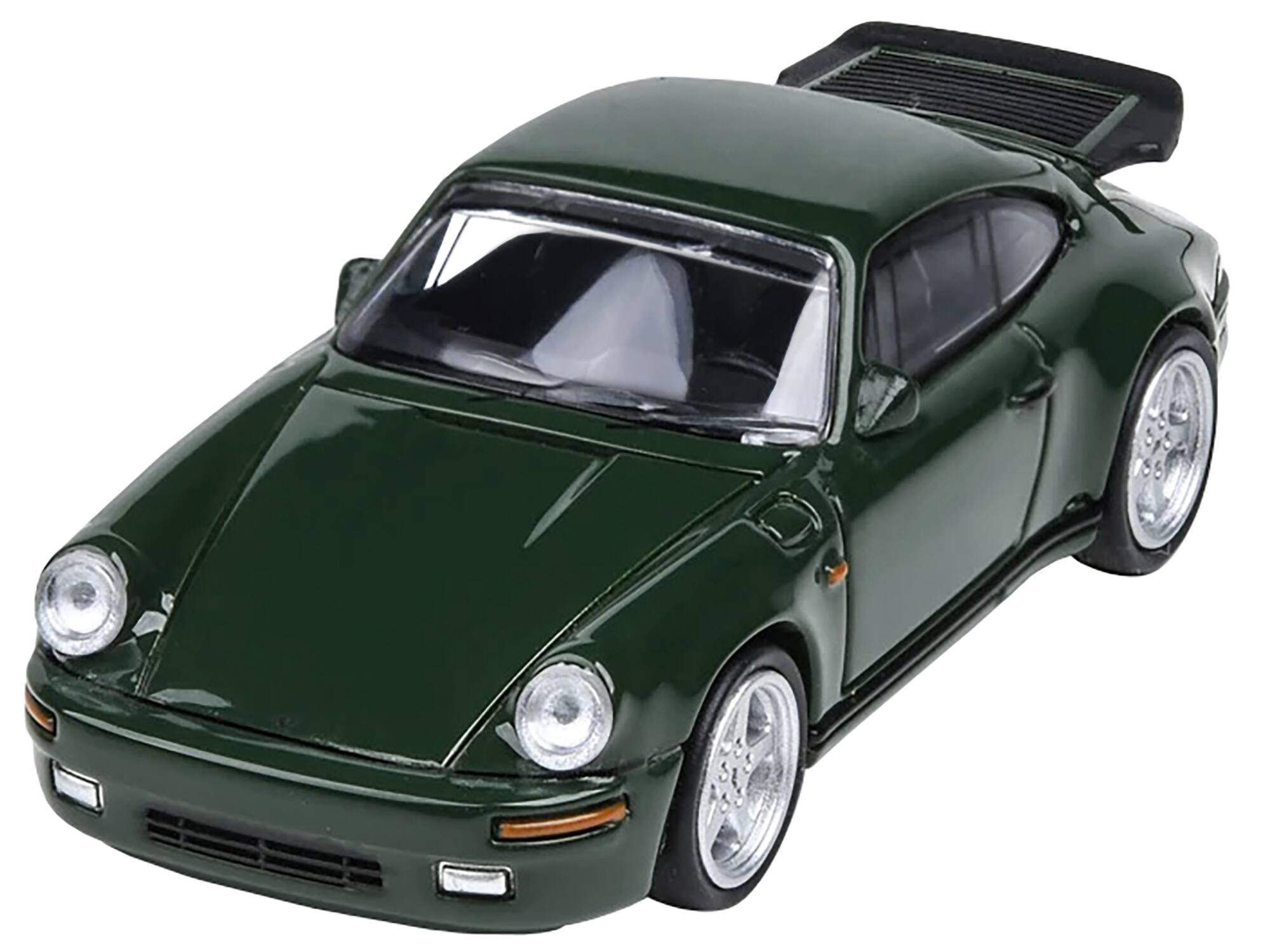 Alt View 2. Paragon - 1987 RUF CTR Irish Green 1/64 Diecast Model Car by Paragon Models.