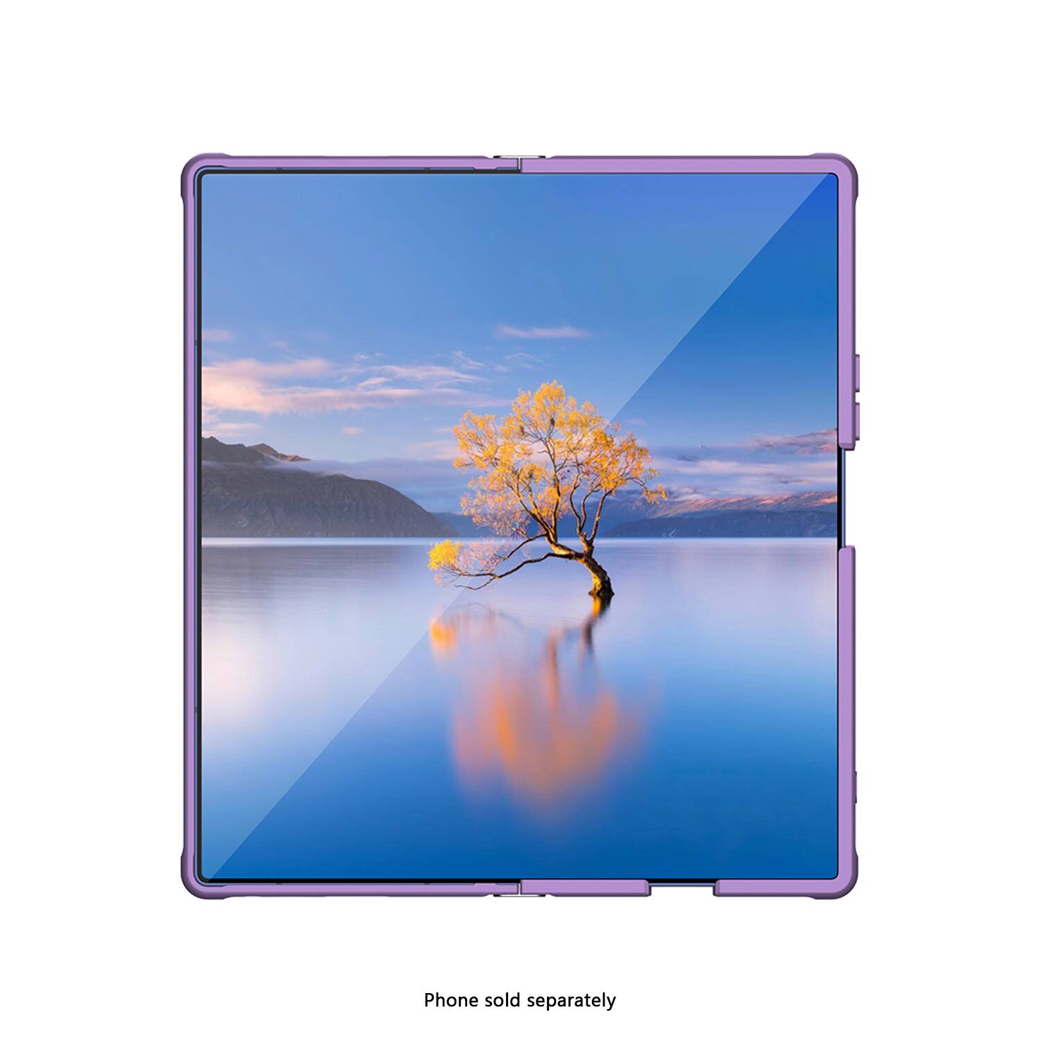 The text on the image is "Phone sold separately."