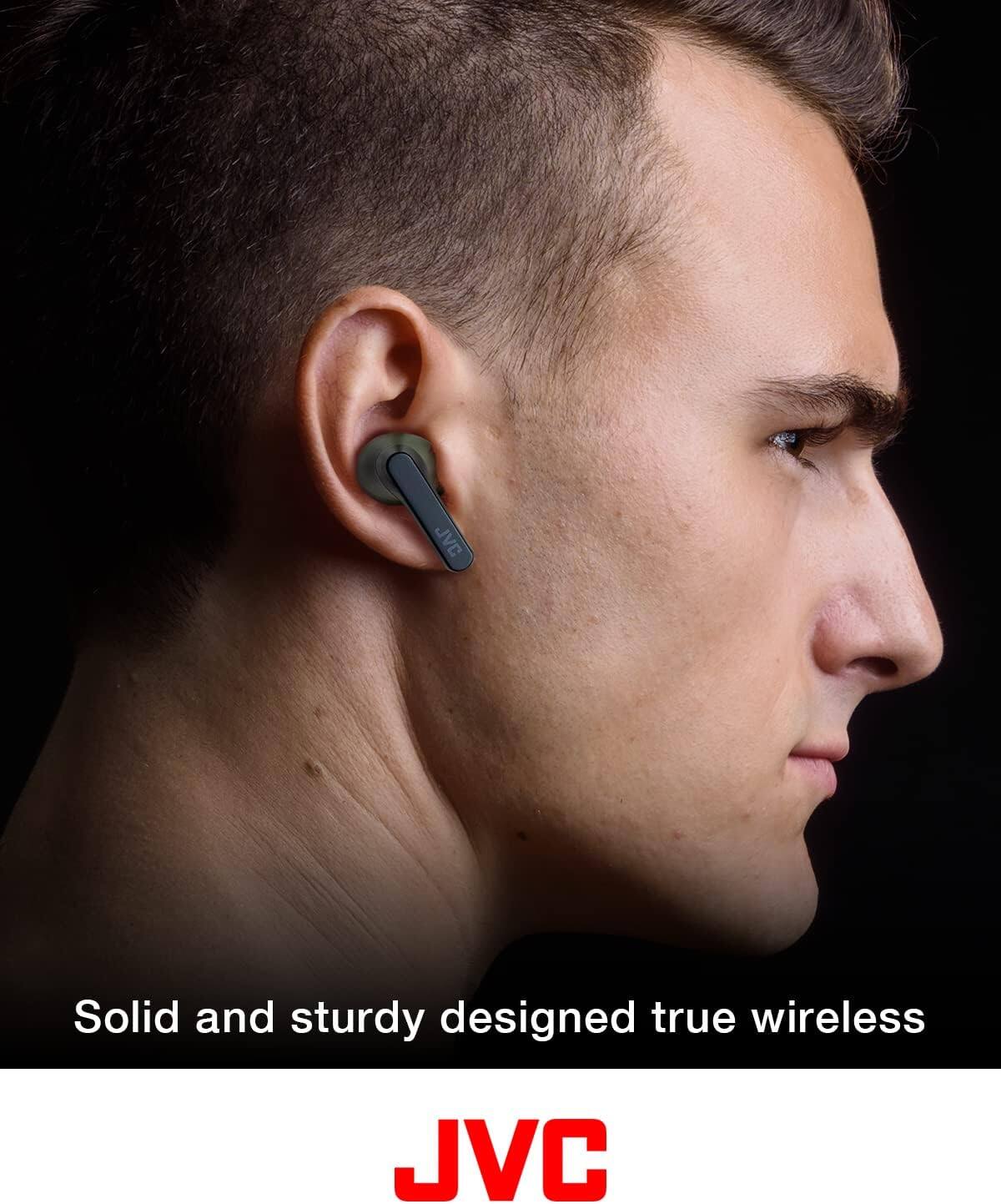 Solid and sturdy designed true wireless  
JVC