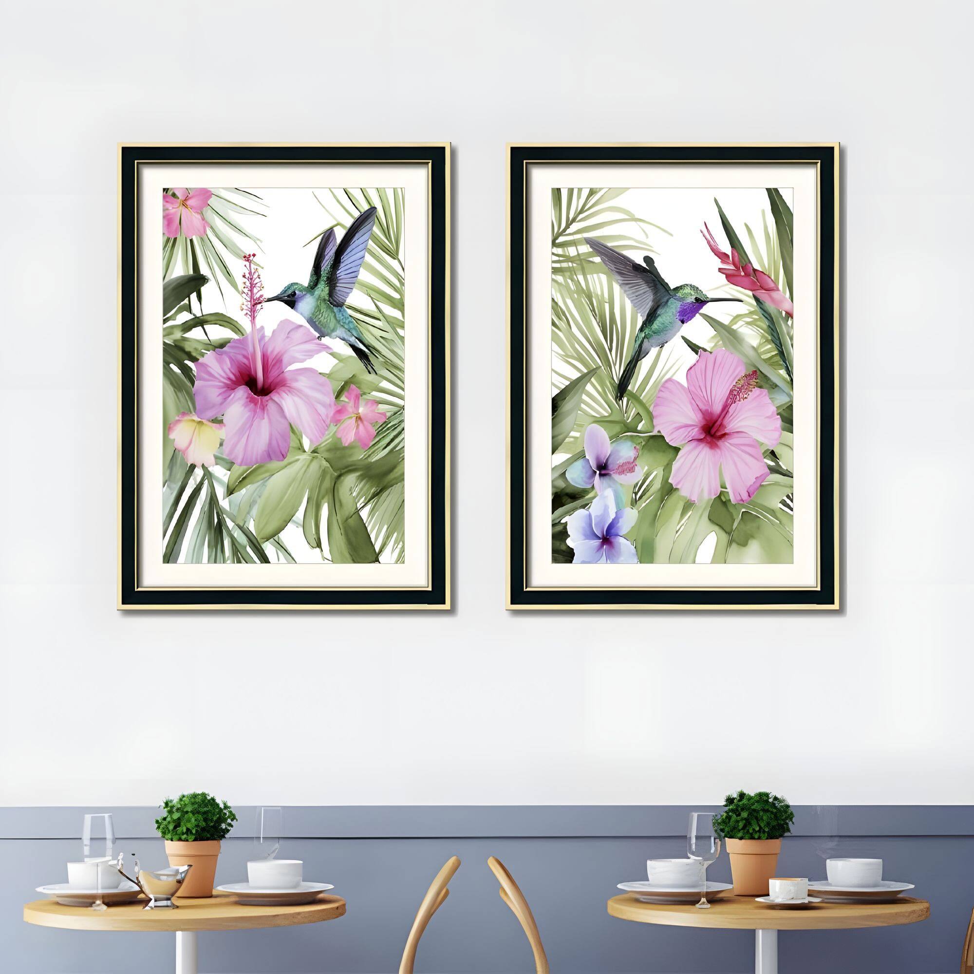 Front. APRILSOUL - Solid Wood Picture Frame Replaceable Canvas Art Frame Organic Glass Elegant Wall Decor Living Room Bedroom - Black.