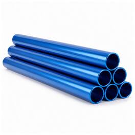 Amber Sporting Goods - Official Size Aluminum Track & Field Relay Baton, Lightweight, Durable, College & Professional Team Running Events, Blue - Color may vary