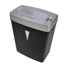 Royal - MC500 5-Sheet Microcut Shredder with Basket - Black