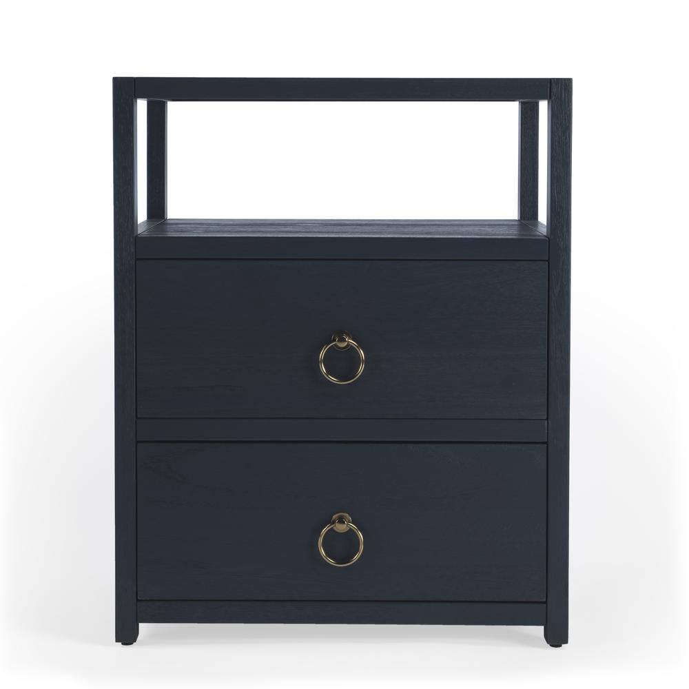 Alt View 2. Butler Specialty - Lark Nightstand - Navy Blue.