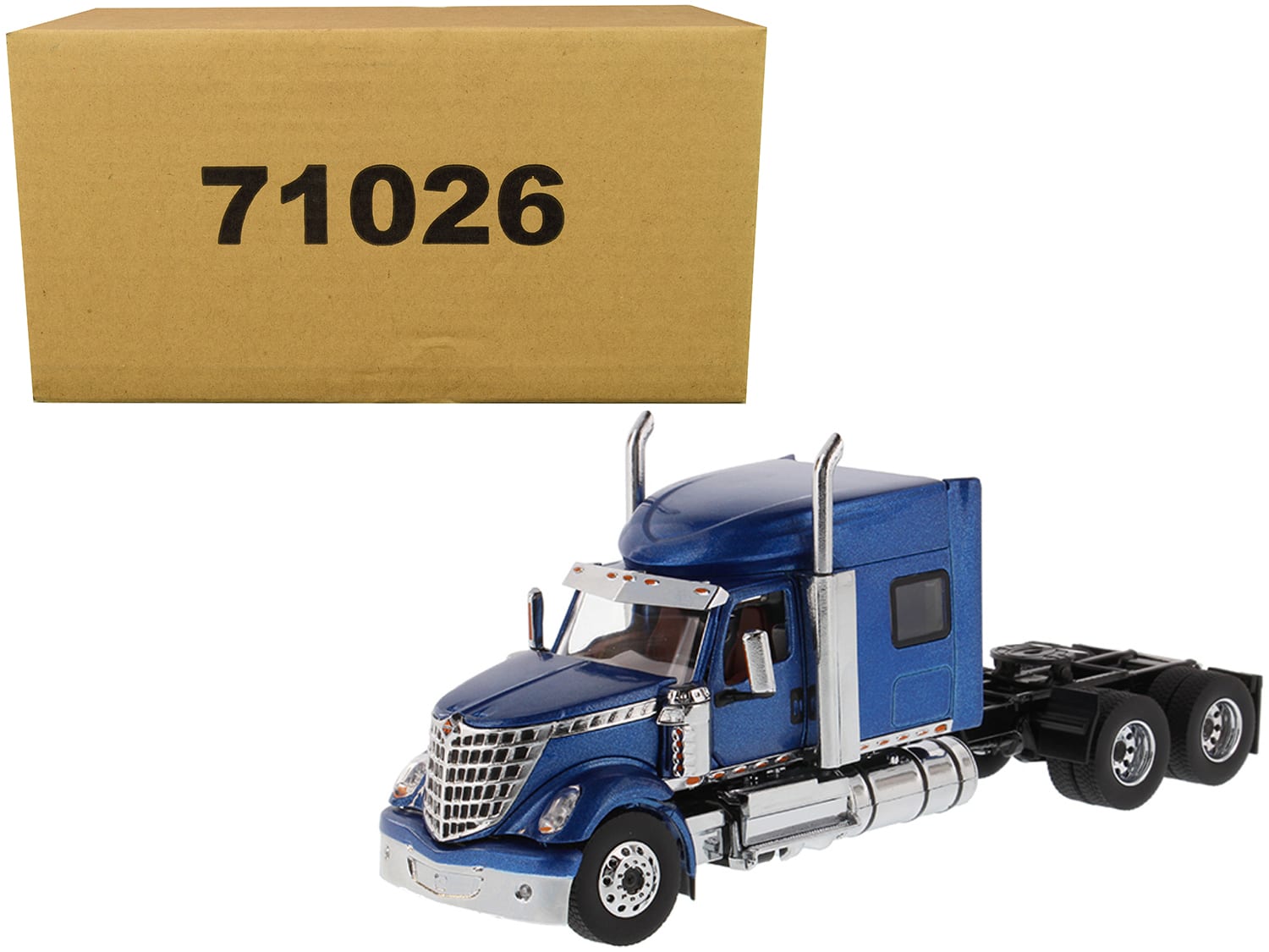 International LoneStar Sleeper Cab Truck Tractor Blue 1/50 Diecast Model by Diecast Masters price history on PriceWatchPro