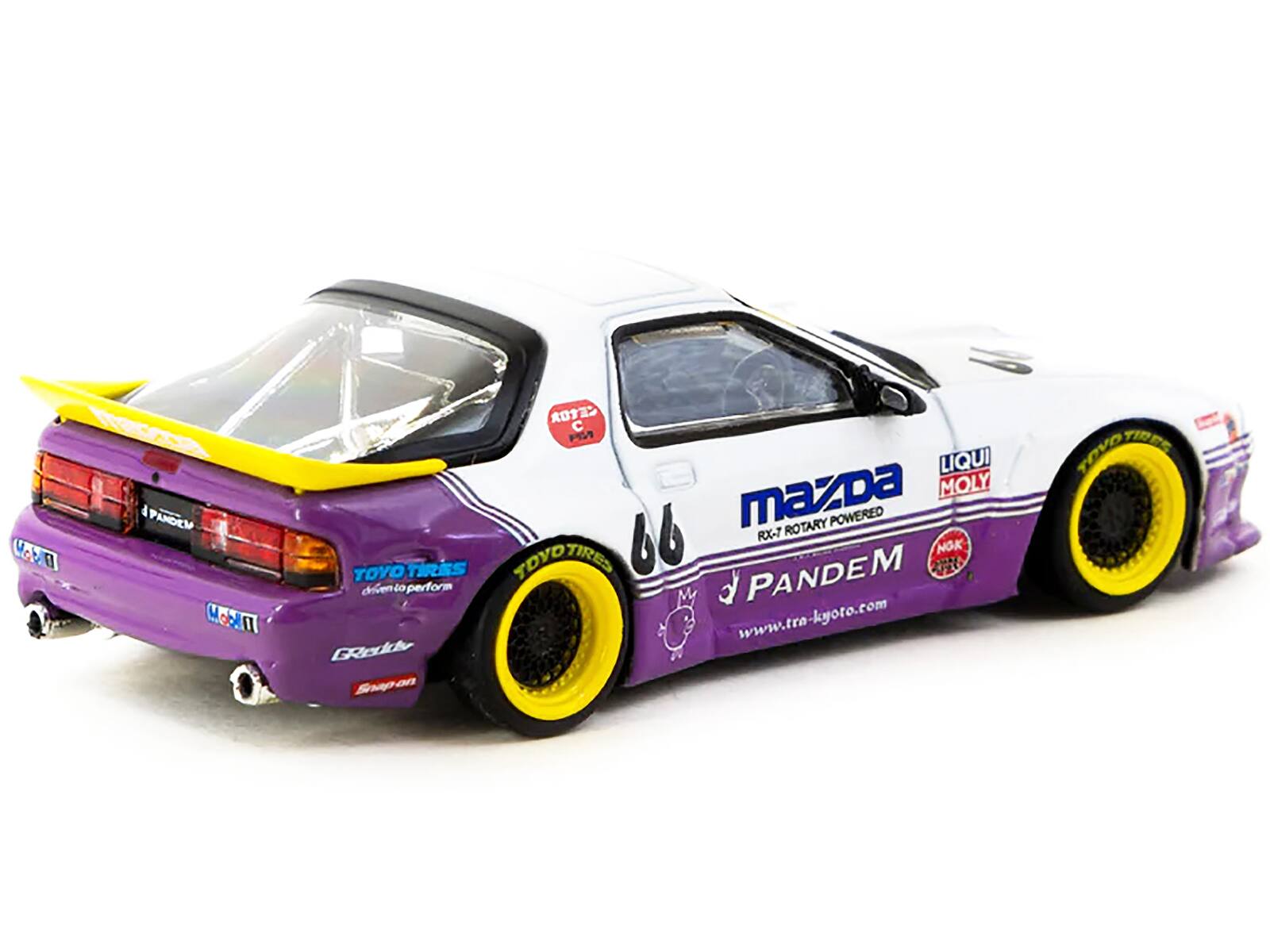 No PANDEM Mosm  
C  
LIQUI MOLY  
MAZDA  
RX-7  
ROTARY POWERED  
TOYO TIRES  
TOYO TIRES  
PANDEM  
20 driven to perform  
www.tra-kyoto.com  
Reidy  
Snap-on  
E0  
TID  
TOYO
