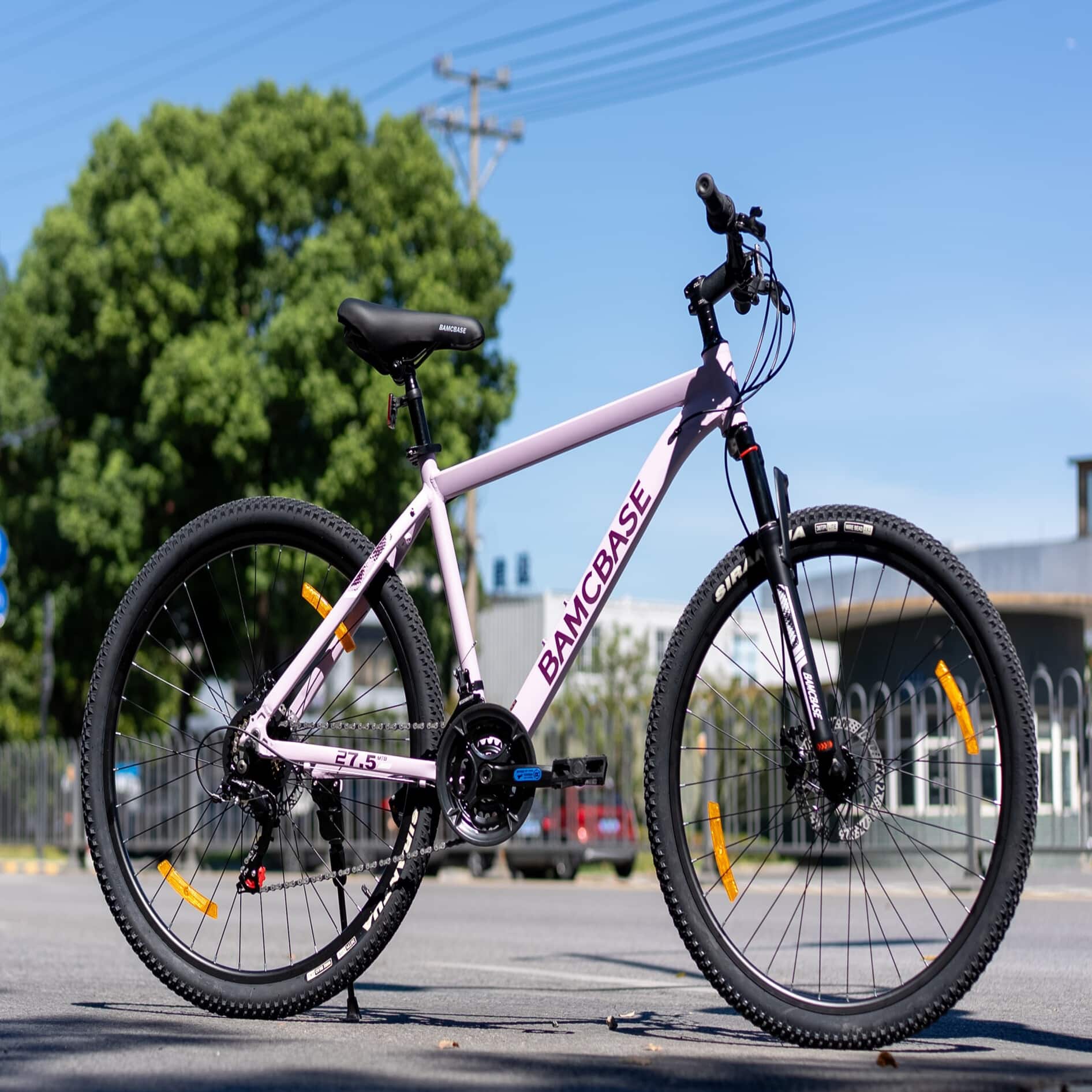 HILAND BAMCBASE Mountain Bike 27.5 inch, 21 Speed Aluminum Alloy