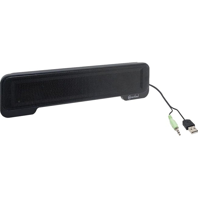 Syba - Connectland CL-SPK20138 2.0 Portable Speaker System - 5 W RMS - 150 Hz to 20 kHz - Black