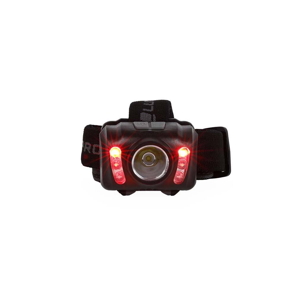 Back. LUXPRO - Extended Run Time Multi-Color LED Headlamp, 450 Lumens - Black.