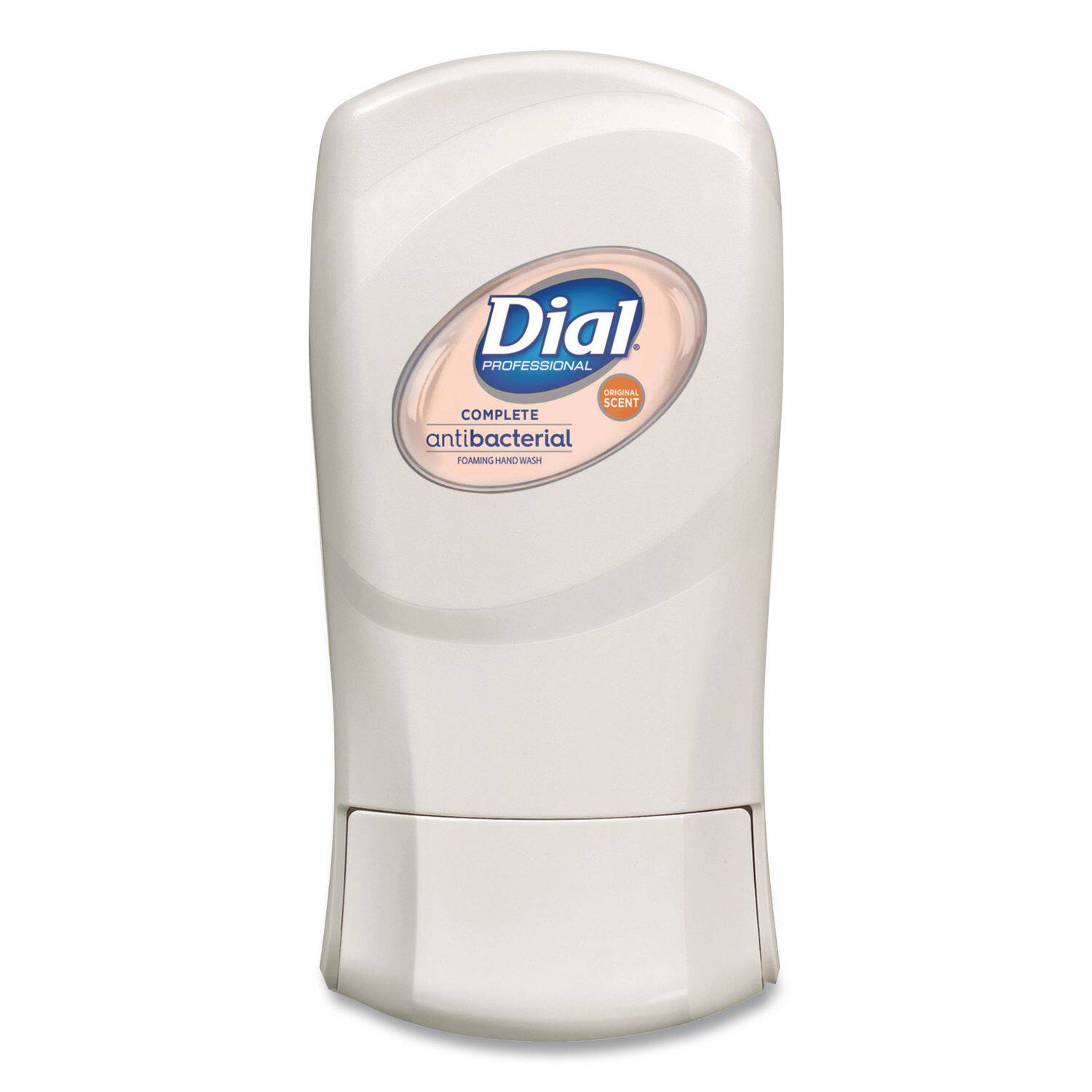 Dial  
PROFESSIONAL  
COMPLETE antibacterial  
ORIGINAL SCENT  
FOAMING HAND WASH