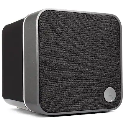 Front. Cambridge Audio - Cambridge Audio Minx Min 12 Satellite Speaker - Each - Gloss Black.