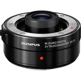 Olympus - M.ZUIKO DIGITAL 80-600 mm f/5.6-22 Teleconverter Lens For M.Zuiko Digital ED 40-150mm f/2.8 PRO (with firmware v1.3 or - Black