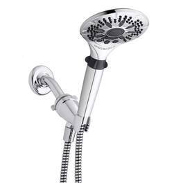 Waterpik - PowerSpray Plus 5 settings Handheld Showerhead 1.8 gpm - Chrome