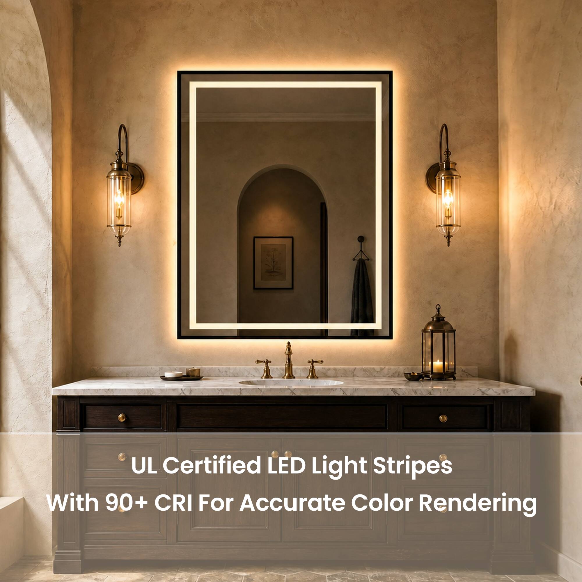 UL Certified LED Light Stripes With 90+ CRI For Accurate Color Rendering