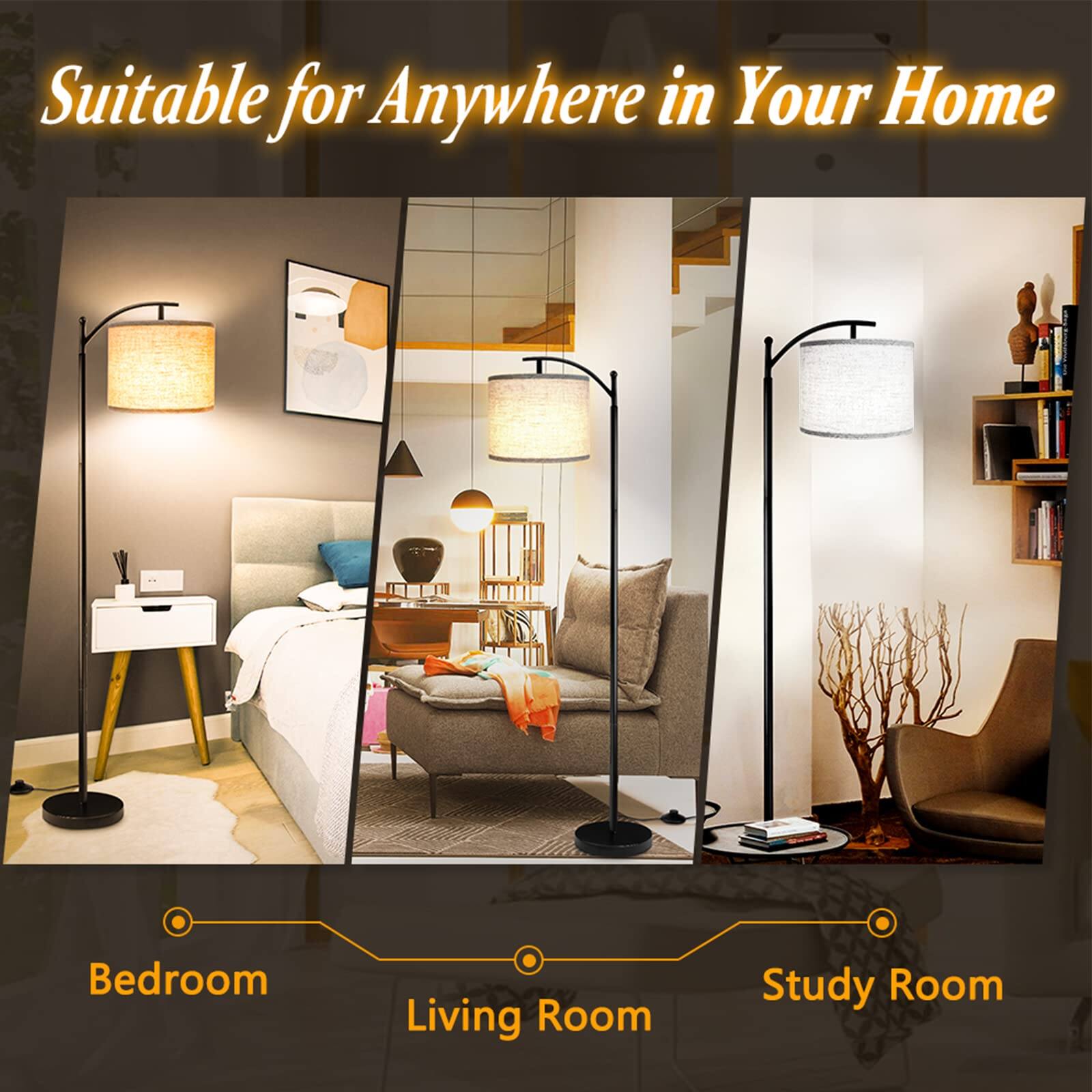 Suitable for Anywhere in Your Home

Bedroom  
Living Room  
Study Room
