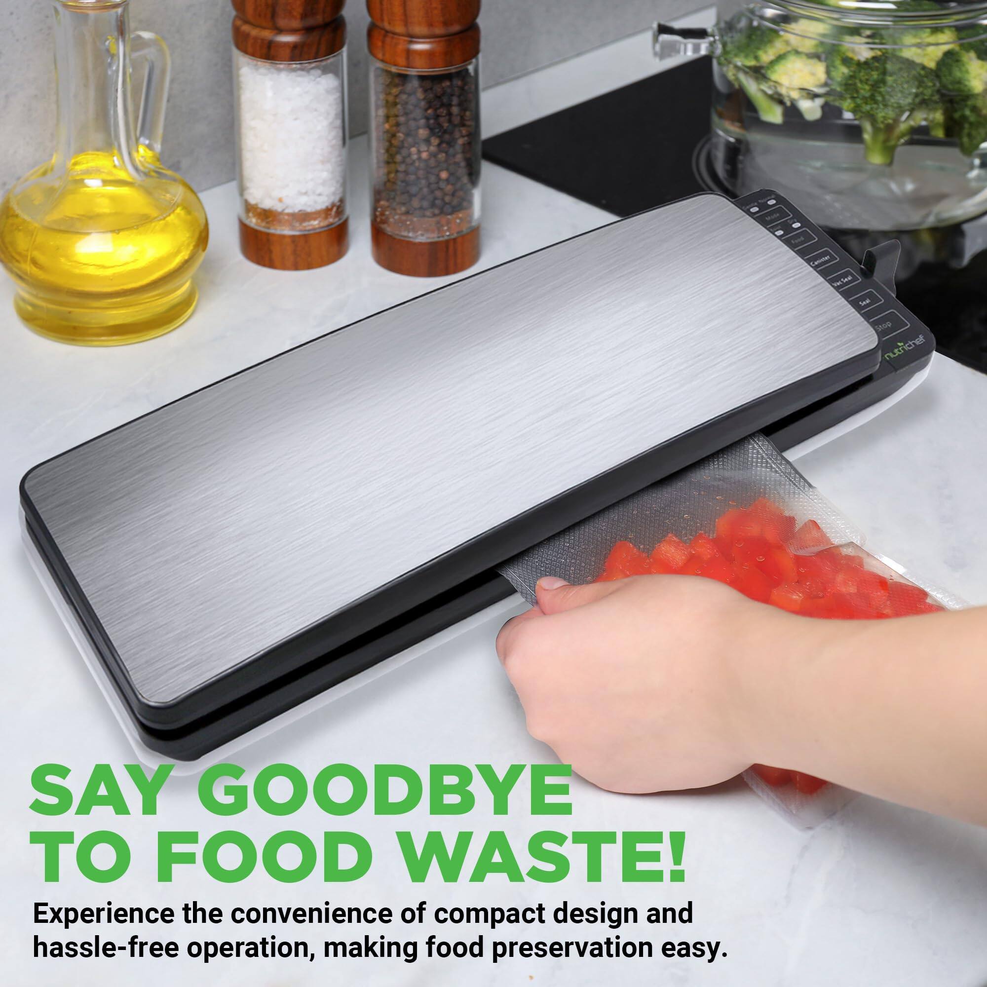 SAY GOODBYE TO FOOD WASTE!

Experience the convenience of compact design and hassle-free operation, making food preservation easy.