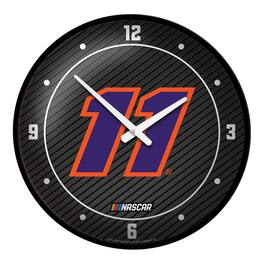 The Fan-Brand - Denny Hamlin 17.5" Modern Disc Wall Clock - Multicolor