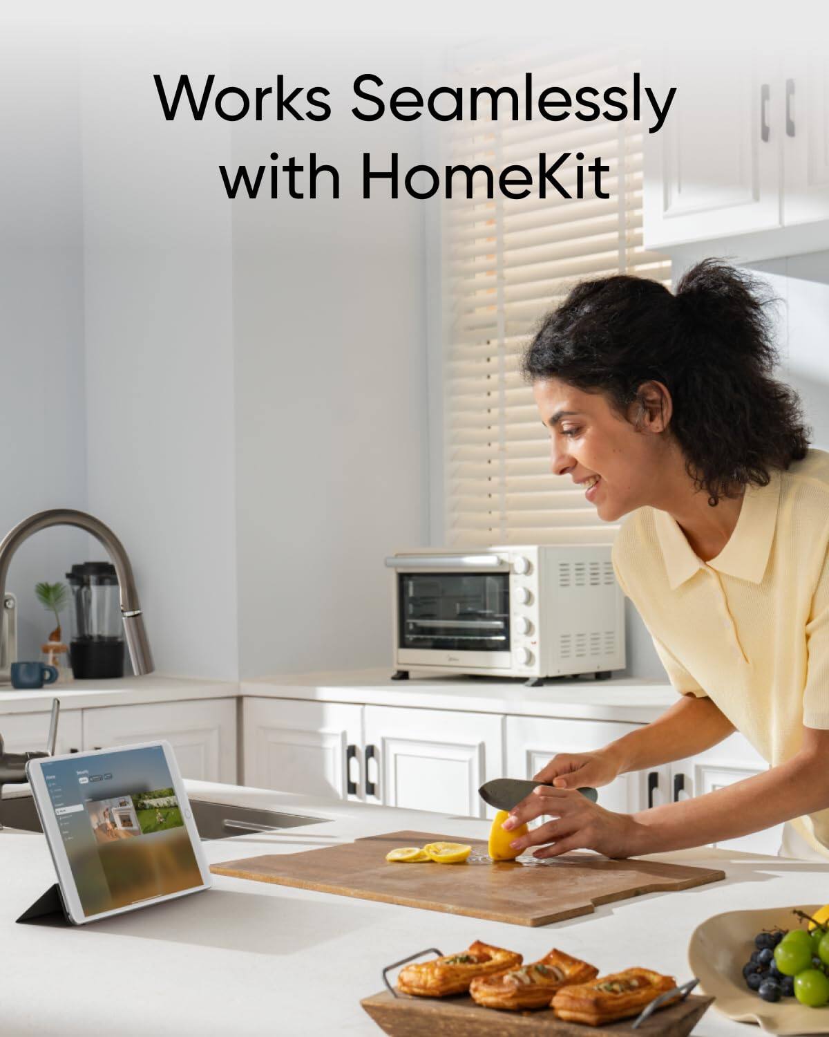 Works Seamlessly with HomeKit