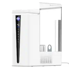 Vornado - MISTIC 8 Ultrasonic Humidifier, Top-Fill, Aromatherapy, Warm or Cool Mist Humidifier, Humidity Control - White