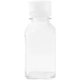 Nalgene - Transparent Lexan Polycarbonate Square Storage Bottle - 8 oz. - Clear