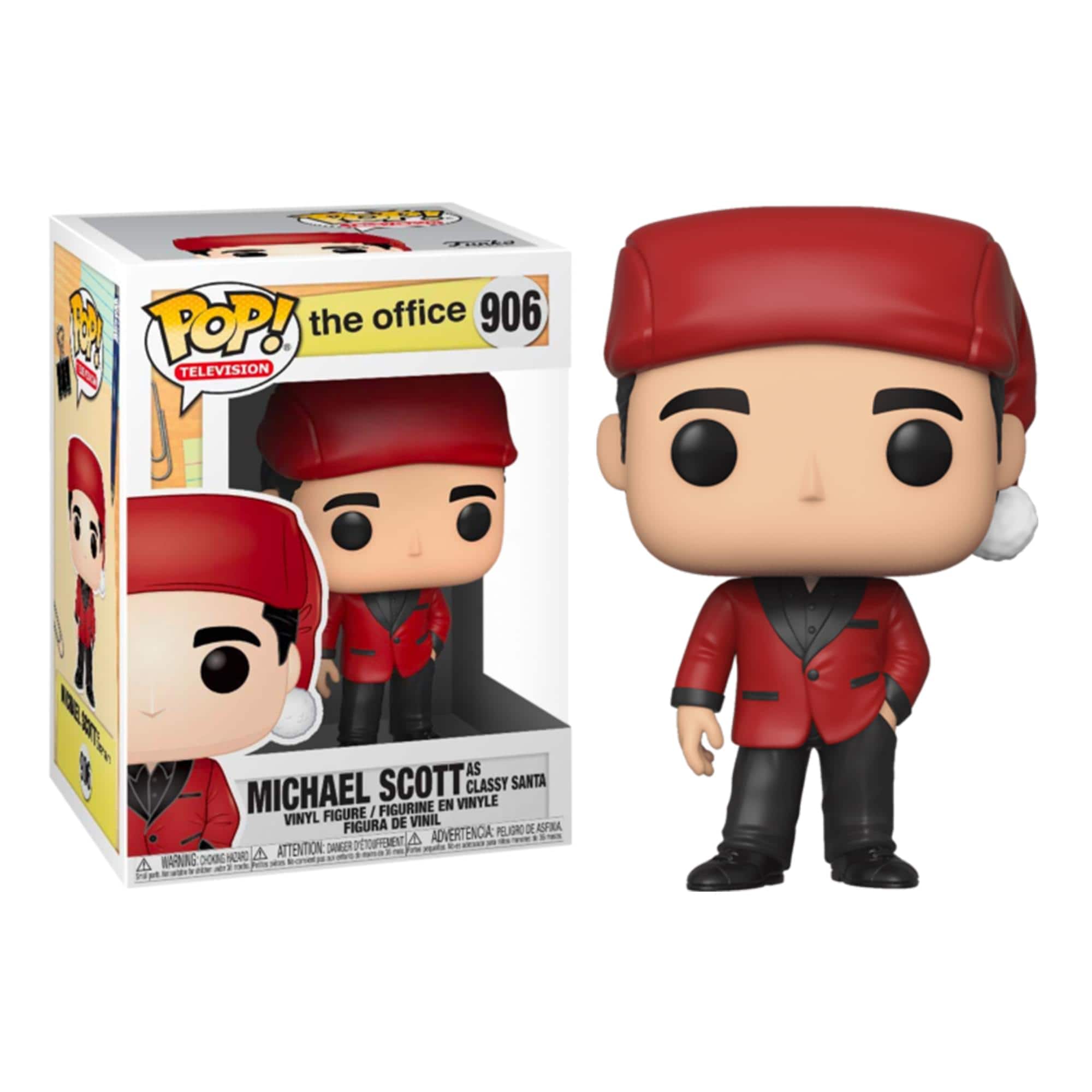 The Office Funko POP | Michael Scott as Classy Santa - Red price history on PriceWatchPro