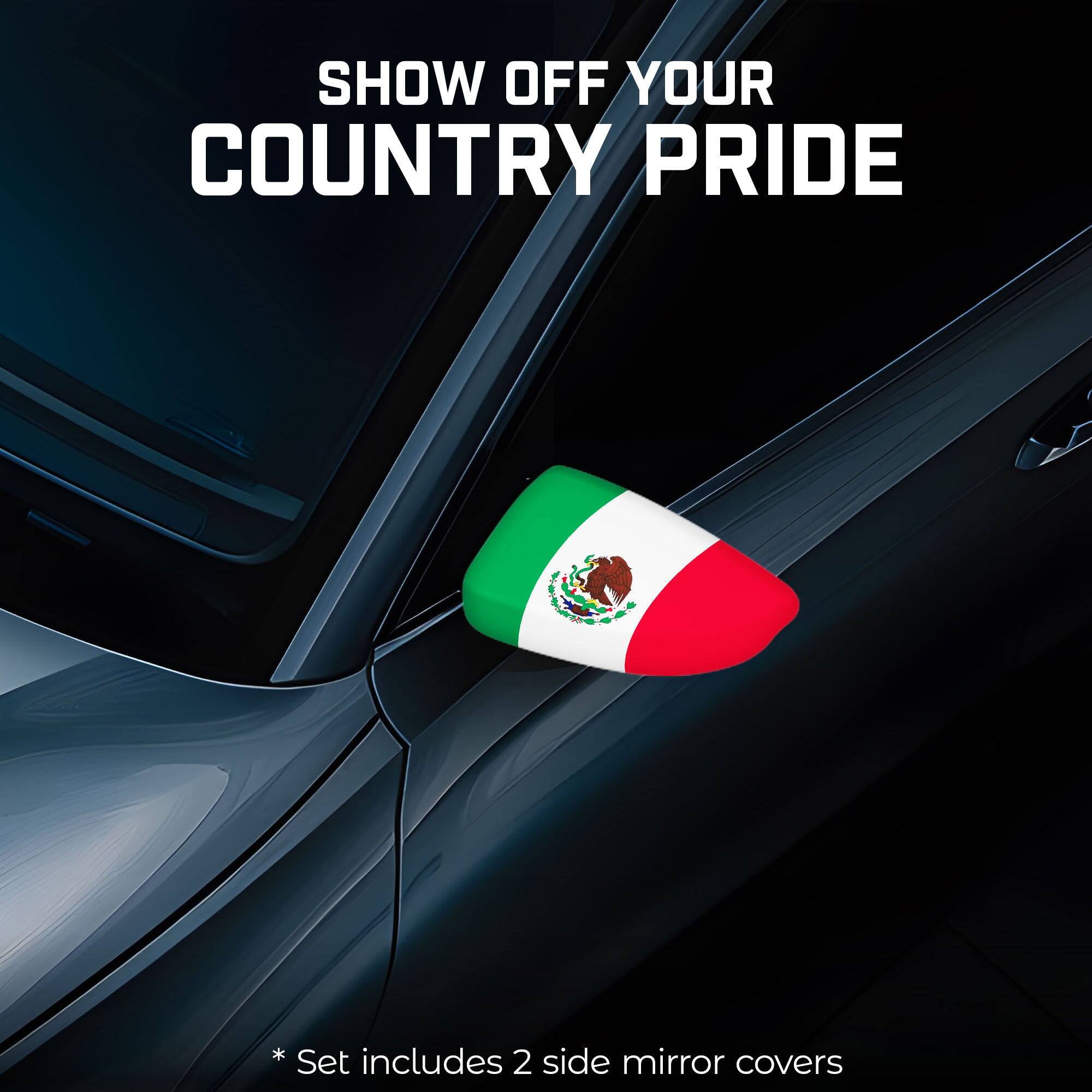 SHOW OFF YOUR COUNTRY PRIDE

* Set includes 2 side mirror covers