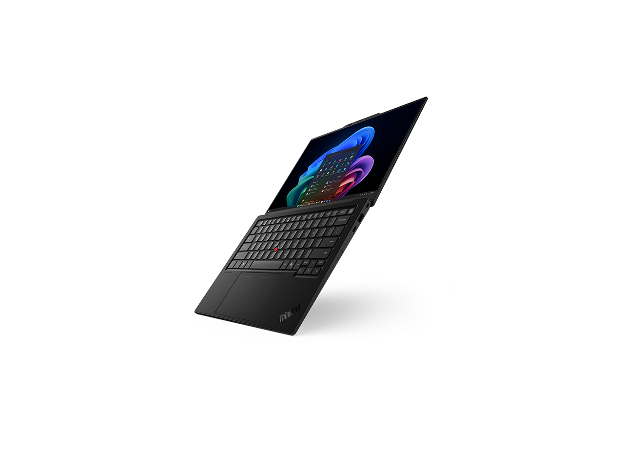 Alt View 1. Lenovo - Lenovo ThinkPad X1 Carbon Gen 14 Aura 14" Copilot+ PC, Core Ultra 7 355, 32GB, 512GB SSD, Win 11 Pro, Wi-Fi 7 - Black.