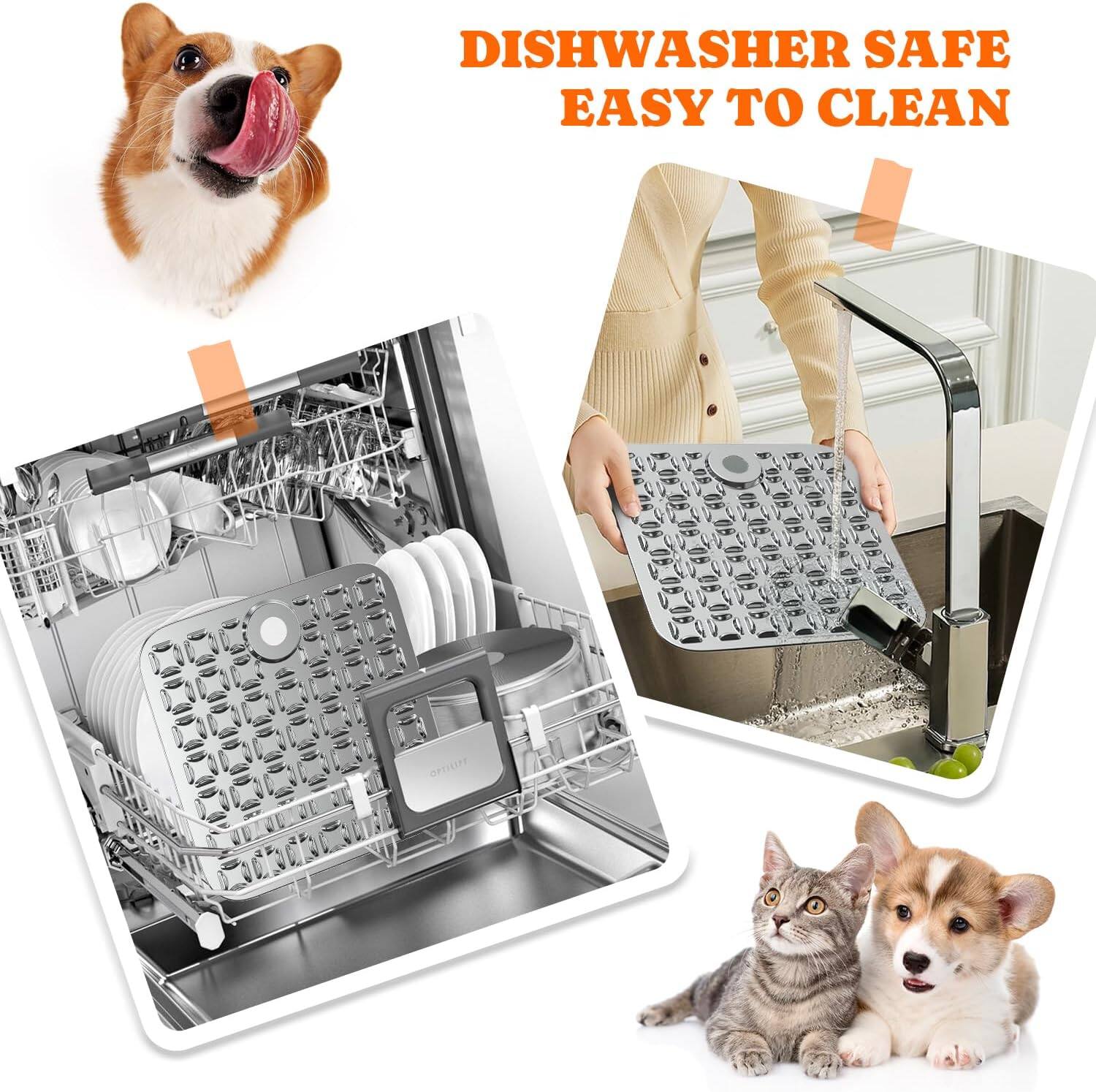 DISHWASHER SAFE  
EASY TO CLEAN