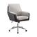 Alt View 15. Linon Home Décor - Cavett Swivel Office Chair - Black and Gray.