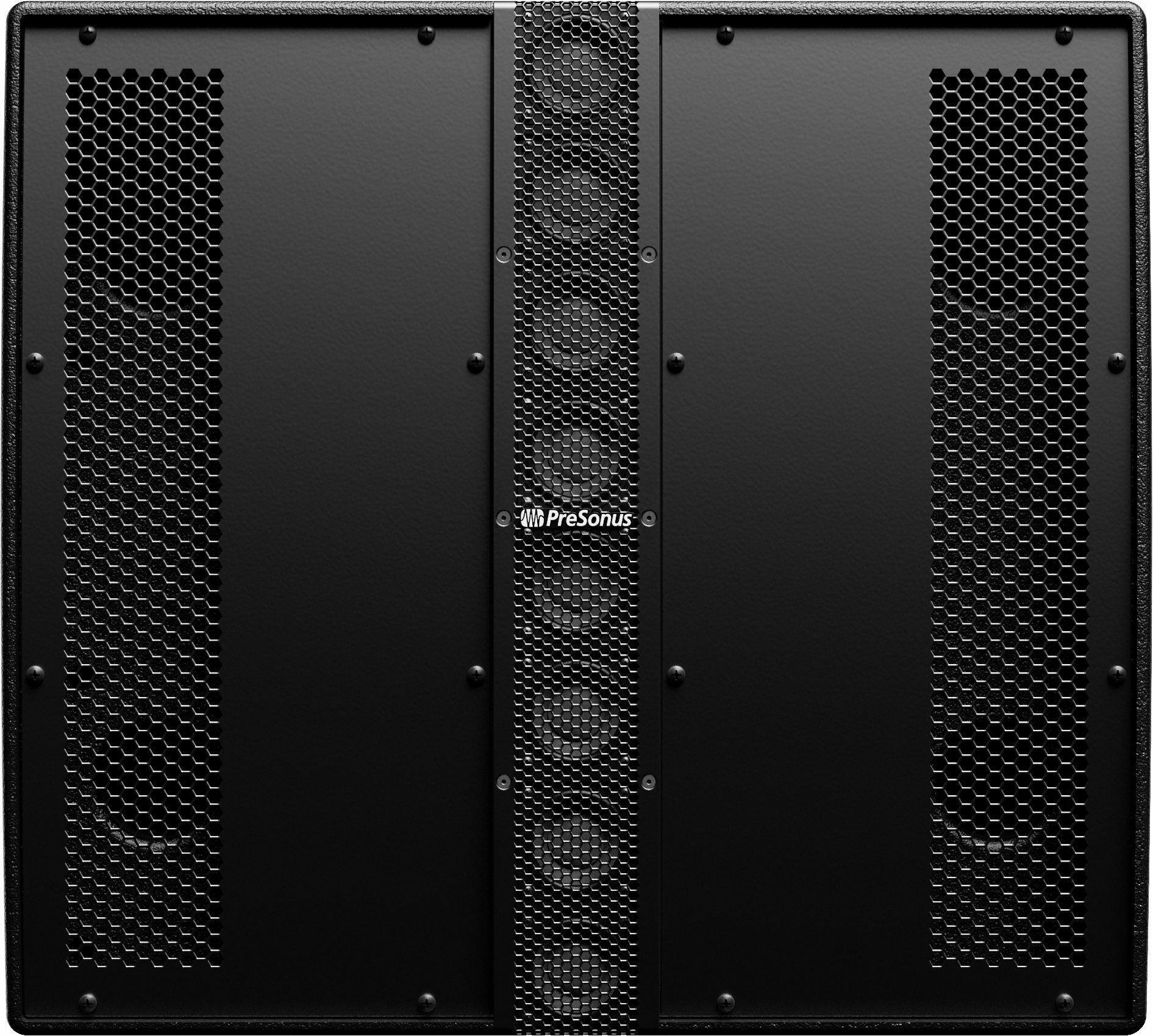 Left. PreSonus - 1000W Constant Directivity Loudspeaker w/ 12" Woofer, Built in Limiter, 8 High-Frequency Drivers & Array Presets - Black.