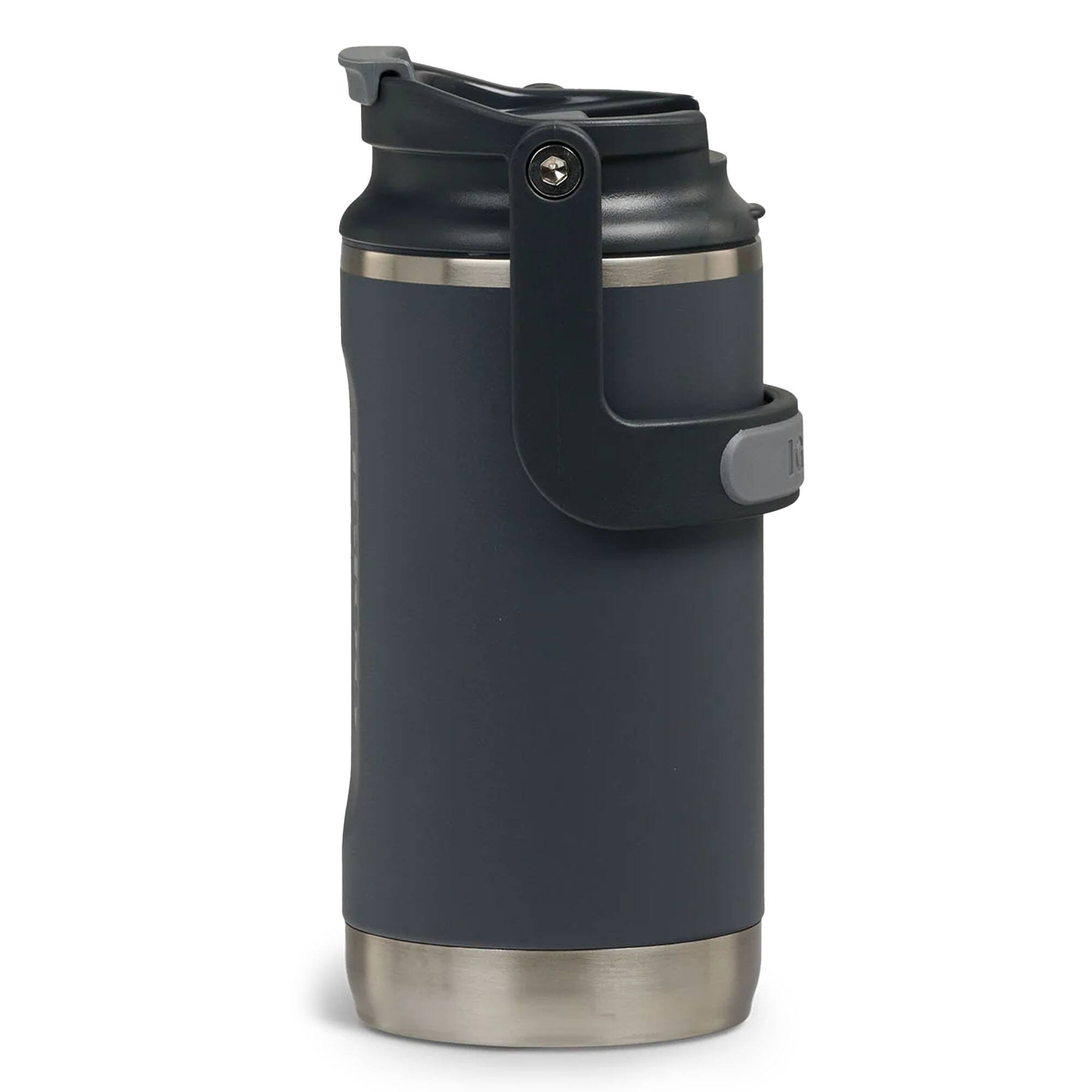 Alt View 3. Igloo - IGLOO 12 oz. Flip ‘n’ Sip Tumbler, Carbonite - Carbonite.