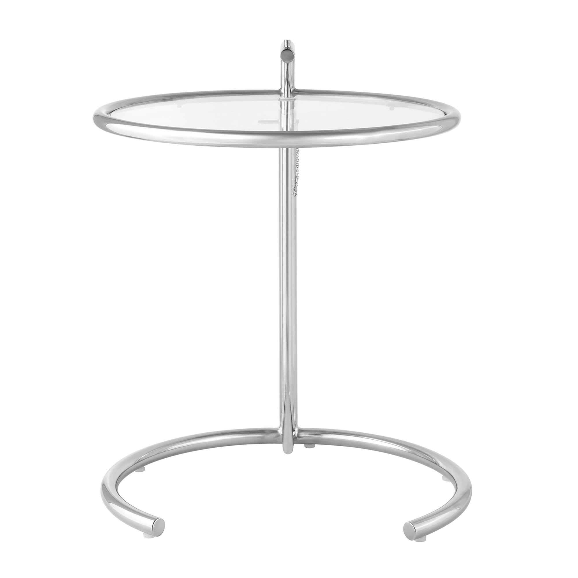 Alt View 4. Modway - Eileen Gray Metal Side Table by Modway - Silver.