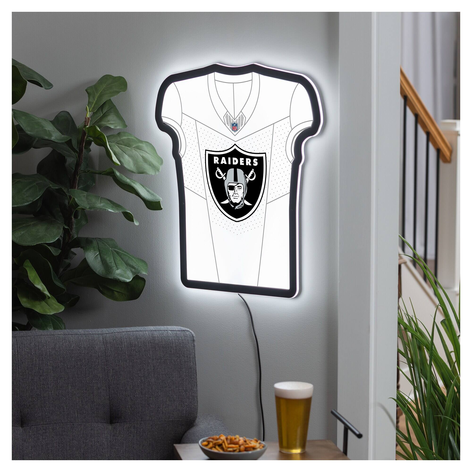 Las Vegas Raiders 23" LED Jersey Lighted Wall Sign