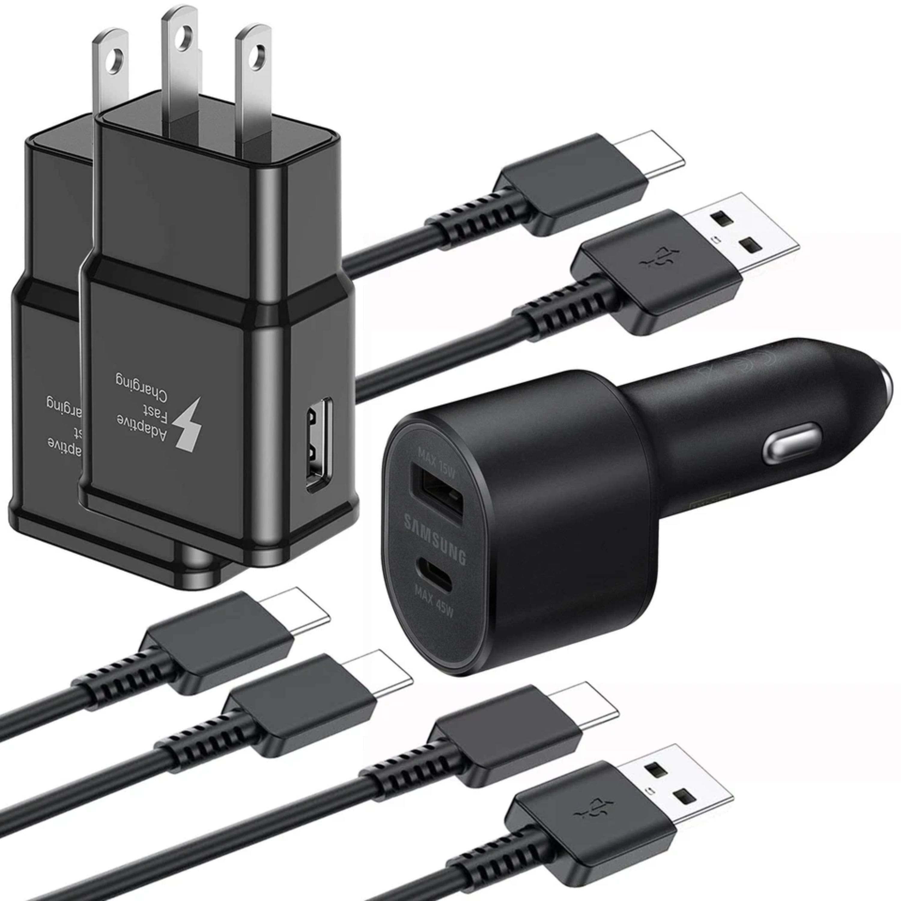 Kitcheniva - Premium Charger Bundle Samsung Fast Charging 6 Pack - Black price history on PriceWatchPro