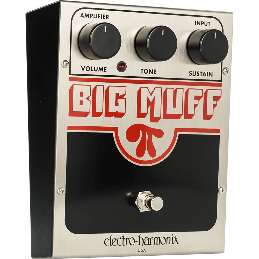 AMPLIFIER
VOLUME
TONE
SUSTAIN
INPUT
BIG MUFF
electro-harmonix
USA