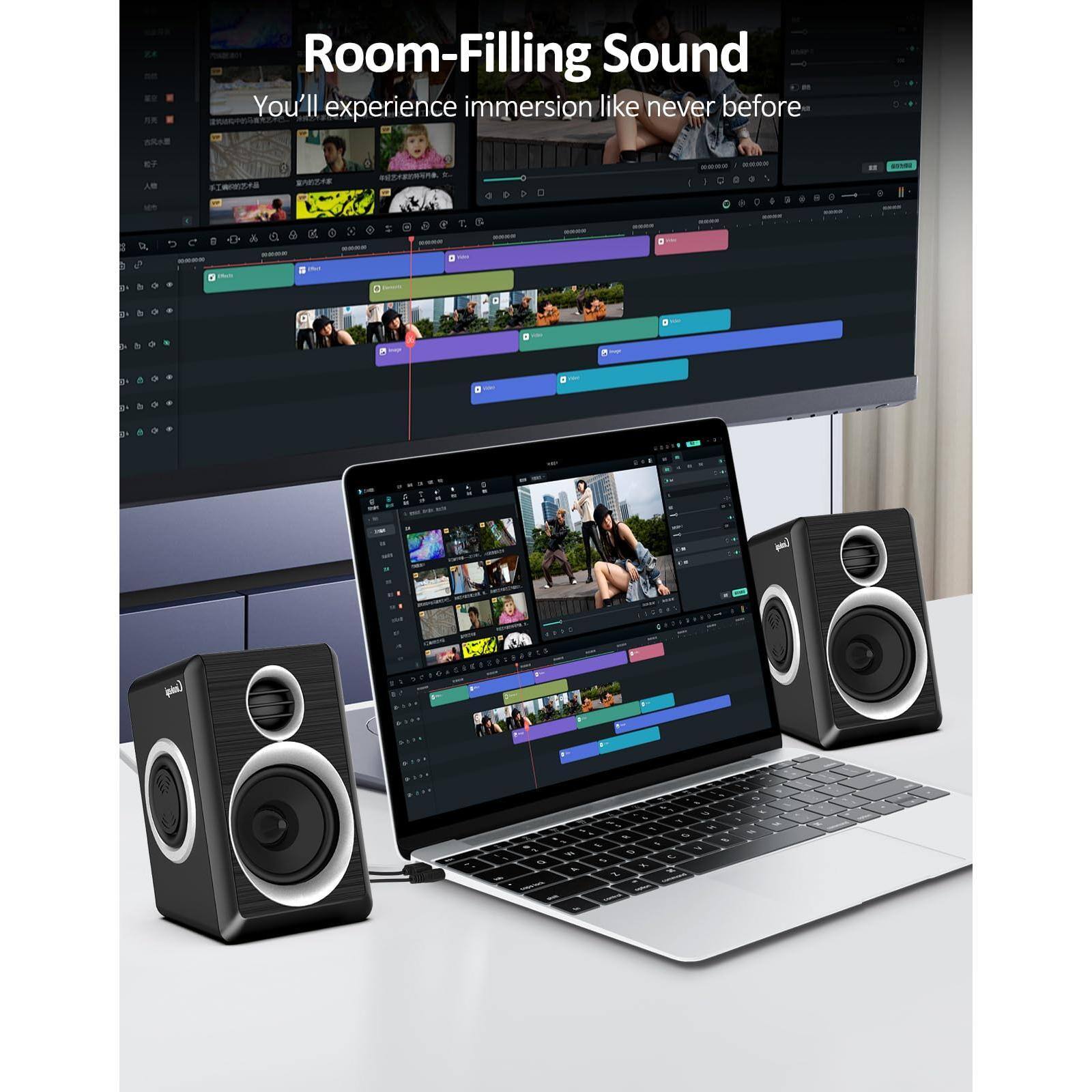 Room-Filling Sound  
You'll experience immersion like never before