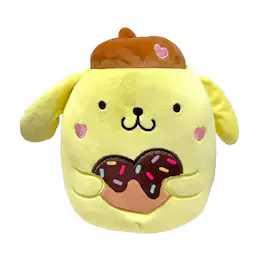 Kellytoy - Squishmallows X Sanrio 8 Inch Plush | Valentine Pompompurin - Yellow