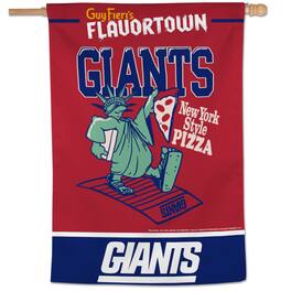 Guy Fieri's Flavortown - New York Giants NFL x Guy Fieri-s Flavortown 28" x 40" One-Sided Vertical Banner - Multicolor