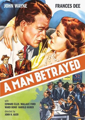Front. A Man Betrayed   - DVD.