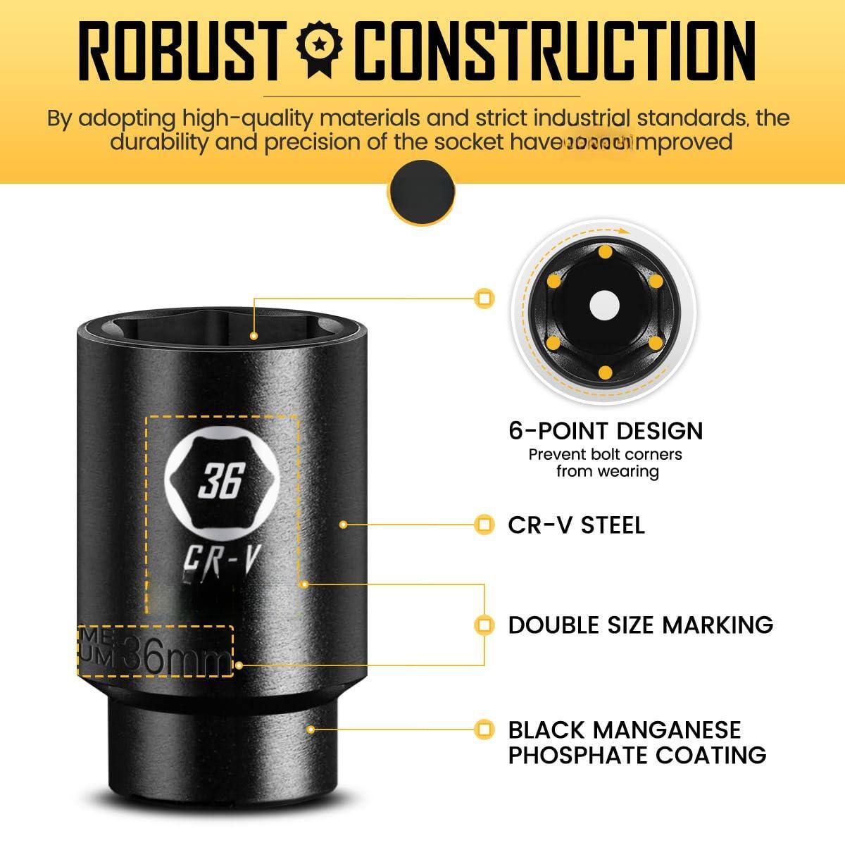 JETRANSPORT 10mm 36mm 1/2