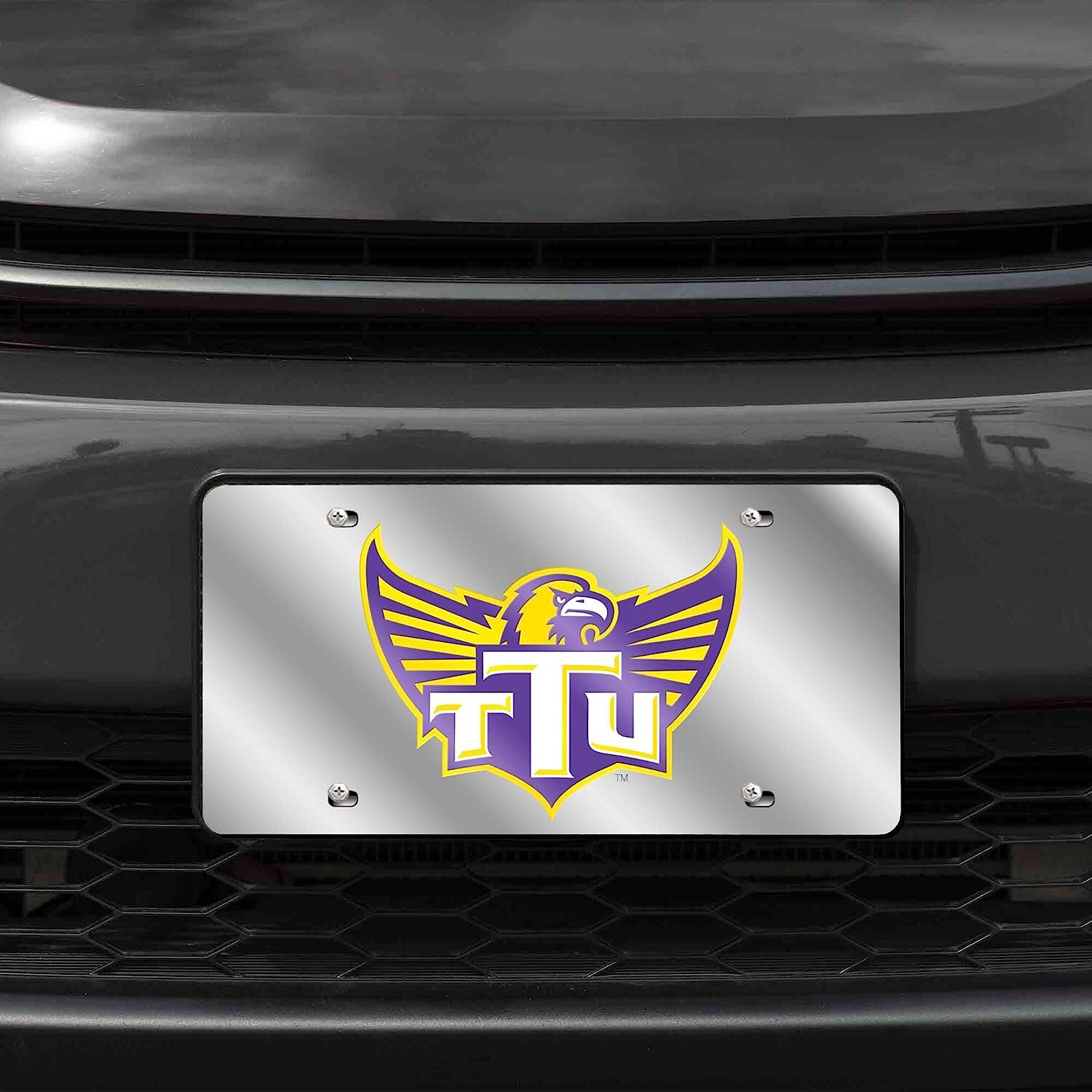 Alt View 1. Rico Industries - Tennessee Tech Golden Eagles Acrylic License Plate Laser Tag - Multi.