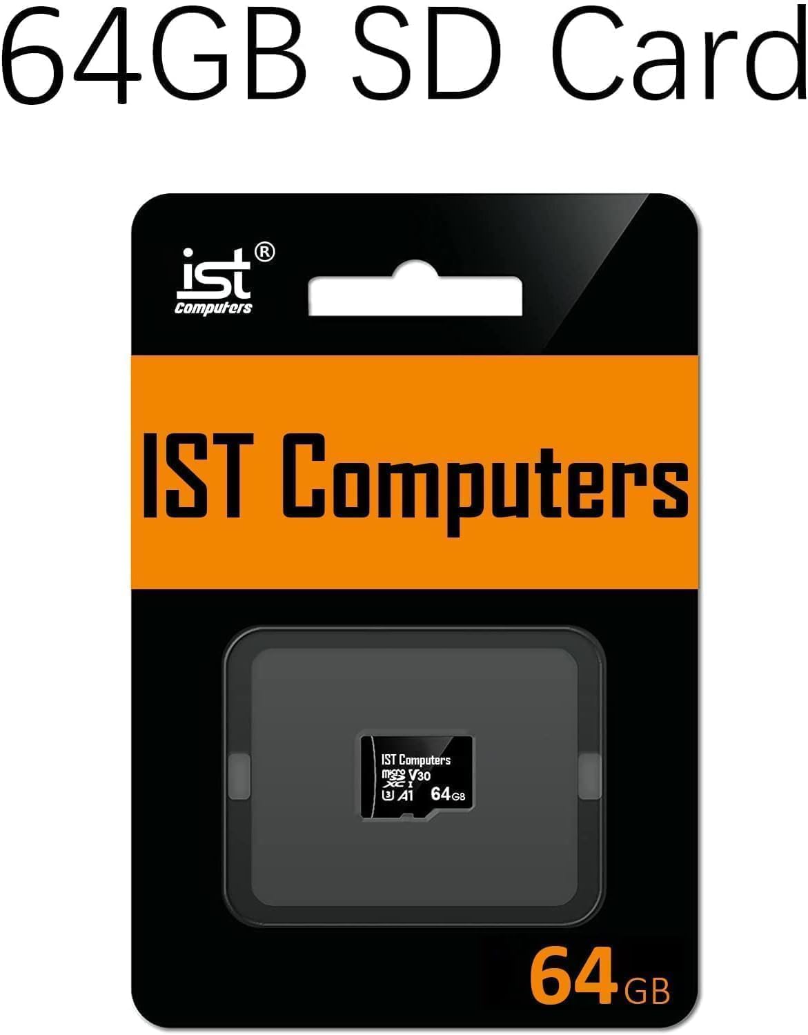 64GB SD Card

IST Computers

IST Computers
U3 V30 A1 64GB

64GB