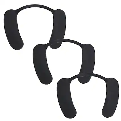 Front. Sony - 3x Sony BRAVIA Theater U Wearable TV Speaker - Black.