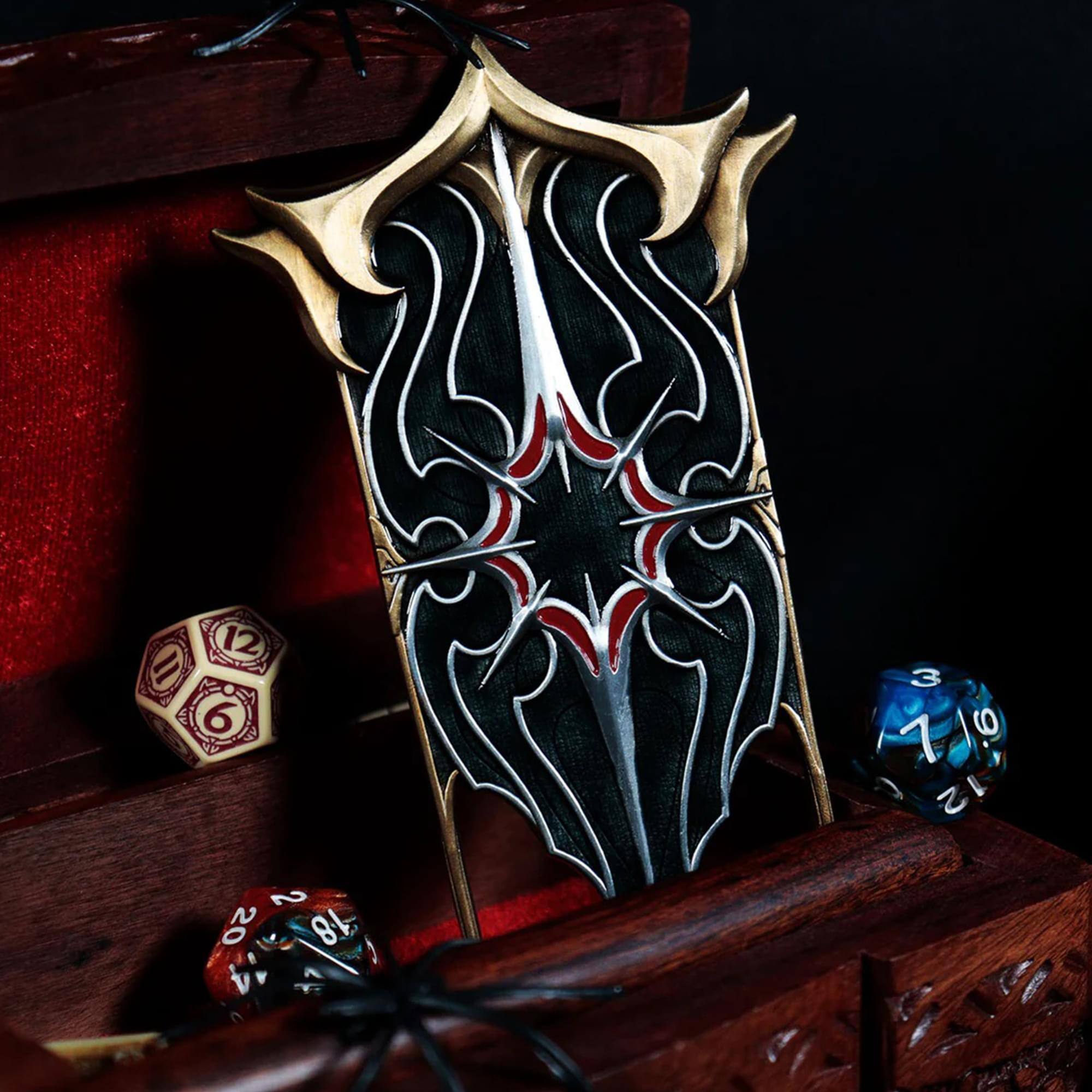Alt View 2. Fanattik - Dungeons & Dragons Limited Edition Ingot | Spider Queen - Black.